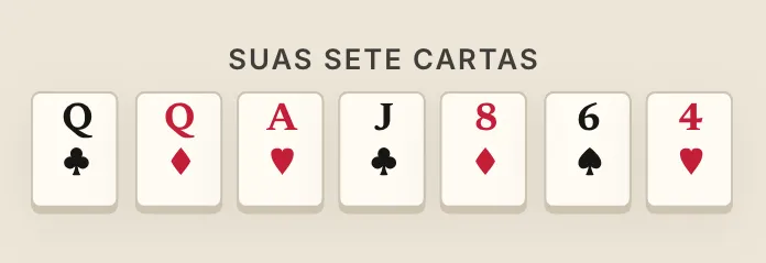 Jogada, na mesa do curso